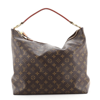 Louis Vuitton Sully Handbag Monogram Canvas MM