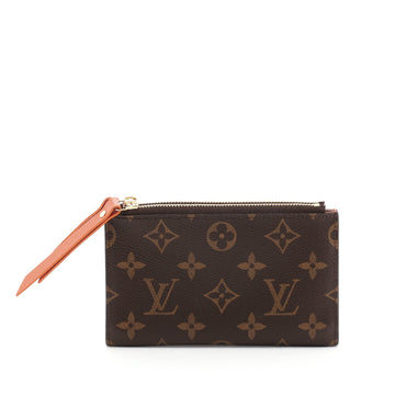 Louis Vuitton Adele Compact Wallet Monogram Canvas