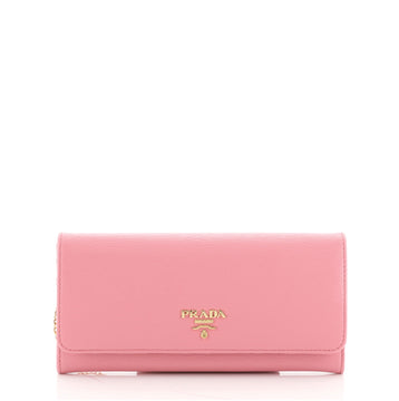 Prada Flap Wallet Vitello Move Long