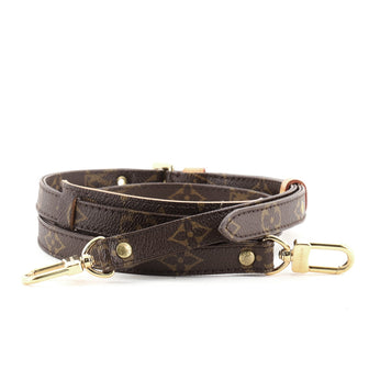 Louis Vuitton Adjustable Shoulder Strap Monogram Canvas 16mm