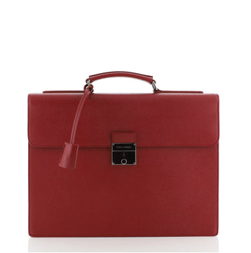 Dolce & Gabbana Dauphine Briefcase Leather