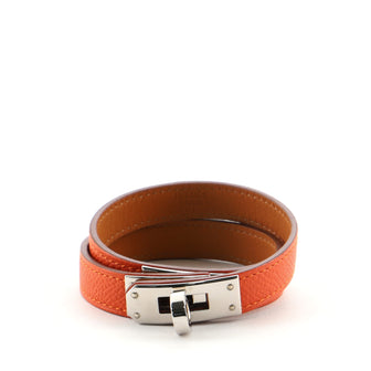 Hermes Kelly Double Tour Bracelet Leather
