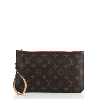 Louis Vuitton Neverfull Pochette Monogram Canvas Large