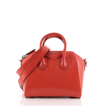 Givenchy Antigona Bag Glazed Leather Mini