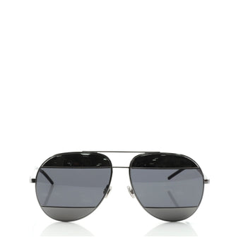 Christian Dior Split Aviator 1 Sunglasses Metal