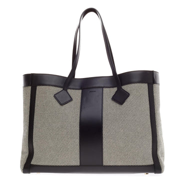 Jason Wu Grand Tourista Leather and Canvas Tote