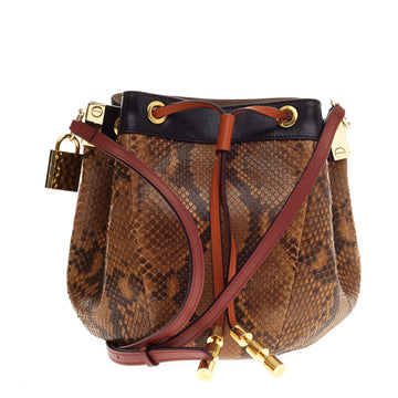 Chloe Camille Python Crossbody