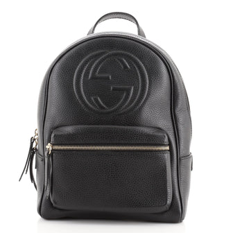 Gucci Soho Chain Backpack Leather