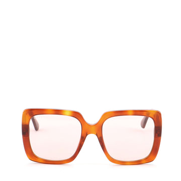 Gucci Square Sunglasses Tortoise Acetate
