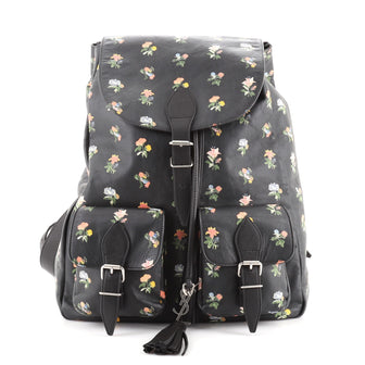 Saint Laurent Festival Backpack Printed Leather Medium