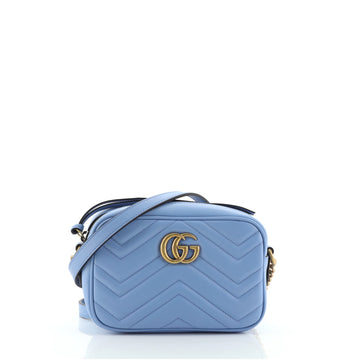 Gucci GG Marmont Shoulder Bag Matelasse Leather Mini