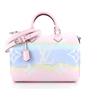 Louis Vuitton Speedy Bandouliere Bag Limited Edition Escale Monogram Giant 30