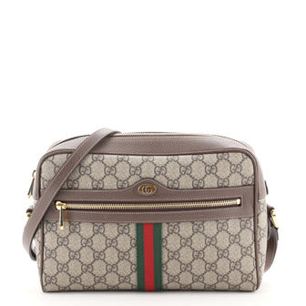 Gucci Ophidia Shoulder Bag GG Coated Canvas Small