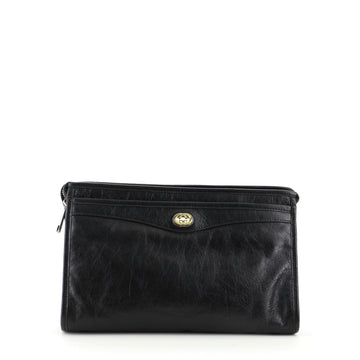 Gucci Interlocking G Pouch Leather