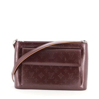 Louis Vuitton Mat Allston Handbag Monogram Vernis