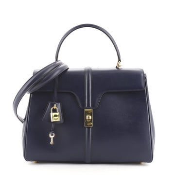 Celine 16 Top Handle Bag Smooth Calfskin Medium