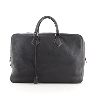 Hermes Plume Travel Bag Buffalo Skipper 45