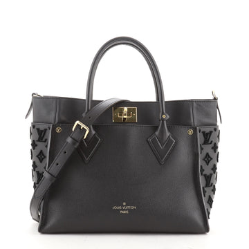 Louis Vuitton On My Side Tote Monogram Tuffetage Leather