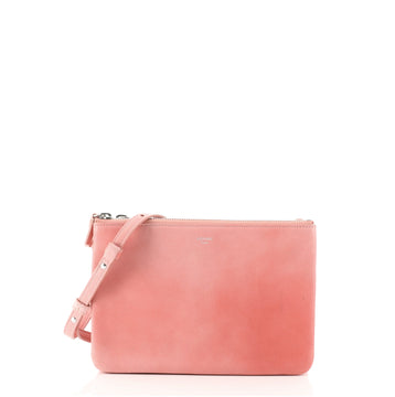 Celine Trio Crossbody Bag Ombre Leather Small