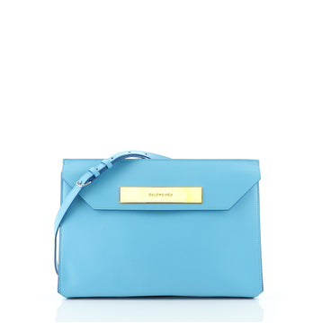 Balenciaga Cable Clutch Leather