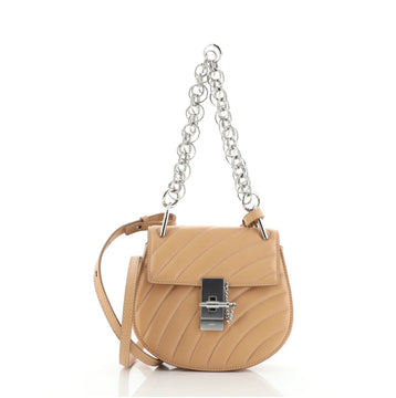 Chloe Drew Bijou Crossbody Bag Quilted Leather Mini