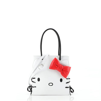 Balenciaga Hello Kitty Tote Printed Leather with Applique XXS