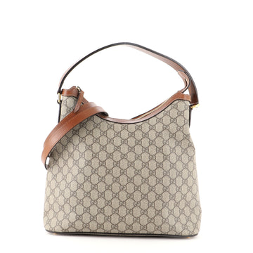 Gucci Linea A Hobo GG Coated Canvas