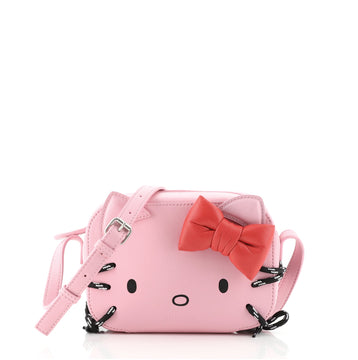 Balenciaga Hello Kitty Camera Bag Printed Leather with Applique XS