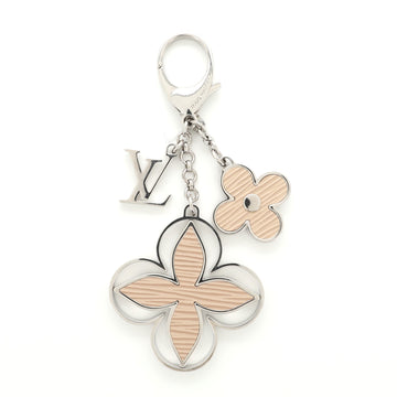 Louis Vuitton Fleur d'Epi Bag Charm Metal and Epi Leather