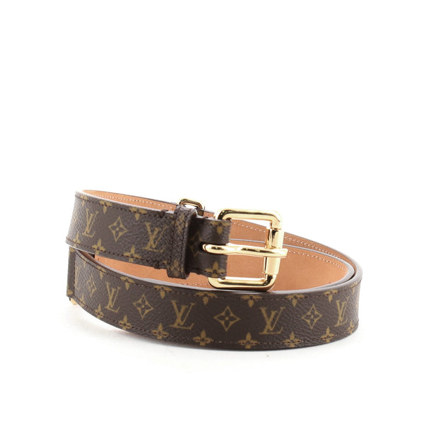 Louis Vuitton Ceinture Trio Belt Monogram Canvas Thin 70 64159