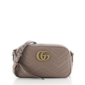 Gucci GG Marmont Shoulder Bag Matelasse Leather Small