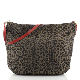 Fendi Vintage Shoulder Bag Print Canvas Large