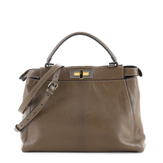 Fendi Peekaboo Bag Ombre Leather Regular