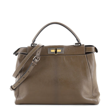 Fendi Peekaboo Bag Ombre Leather Regular