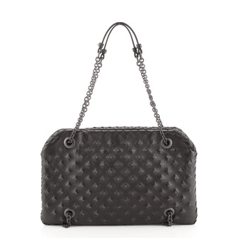 Bottega Veneta Duo Bag Studded Leather