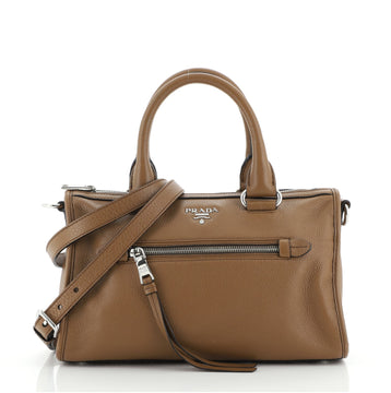 Prada Convertible Boston Bag Vitello Daino Medium