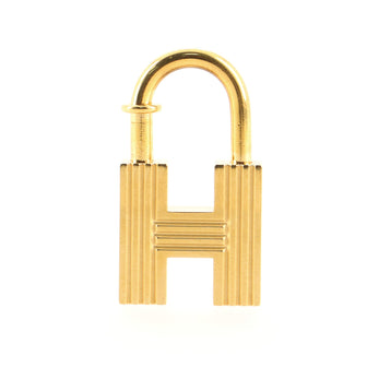 Hermes Cadena H Lock Charm        Metal