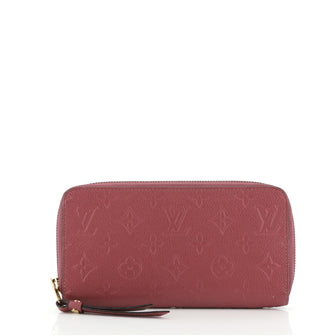 Louis Vuitton Zippy Wallet Monogram Empreinte Leather
