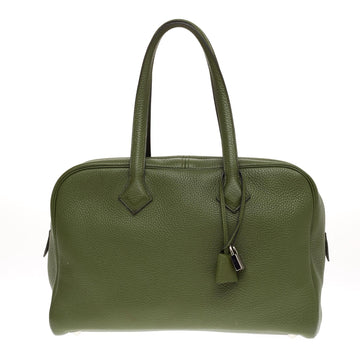 Hermes Victoria II Leather 35 