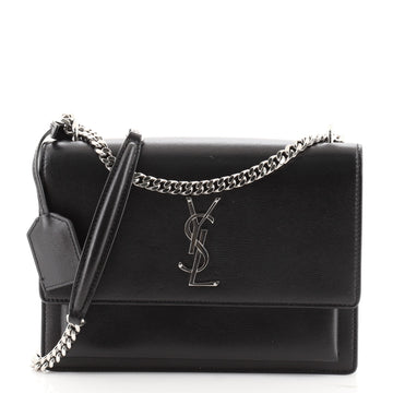 Saint Laurent Sunset Crossbody Bag Leather Medium