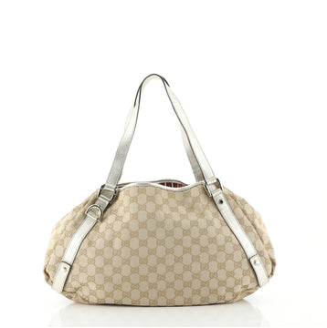 Gucci Abbey Shoulder Bag GG Canvas Medium