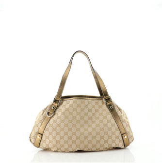 Gucci Abbey Shoulder Bag GG Canvas Medium