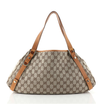 Gucci Abbey Shoulder Bag GG Canvas Medium