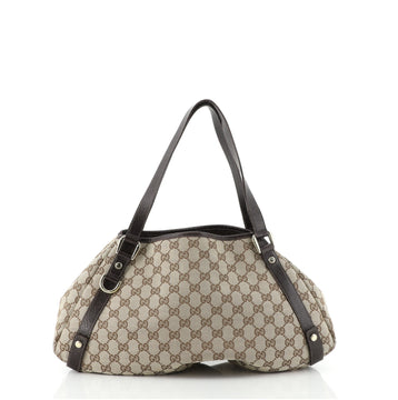 Gucci Abbey Shoulder Bag GG Canvas Medium