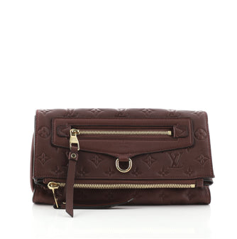 Louis Vuitton Petillante Clutch Monogram Empreinte Leather