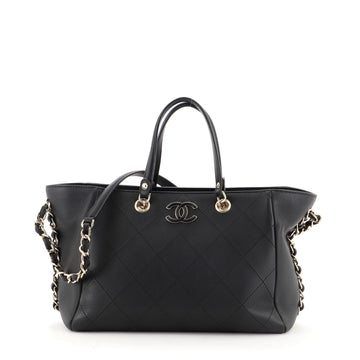 Chanel Neo Soft Shopping Tote Quilted Bullskin Small