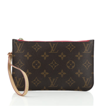 Louis Vuitton Neverfull Pochette Monogram Canvas Small