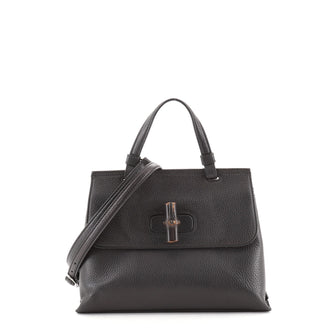 Gucci Bamboo Daily Top Handle Bag Leather Small