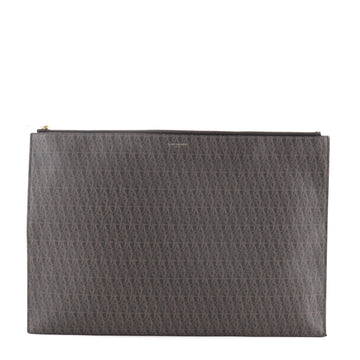 Saint Laurent Zip Pouch Monogram Canvas Large