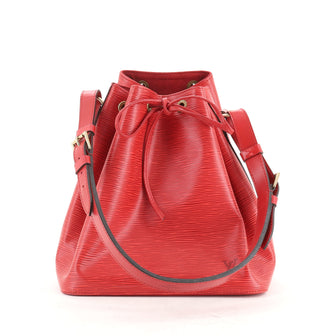 Louis Vuitton Petit Noe Handbag Epi Leather
